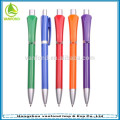 Silver popular flat ballpoint pen exported to US.and Europe